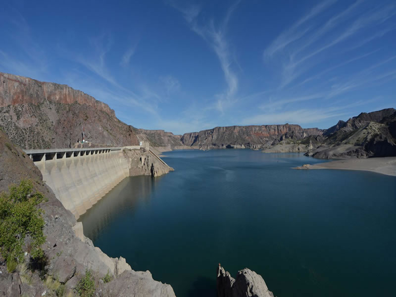 Embalse Valle Grande, San Rafael. Mendoza, Argentina.