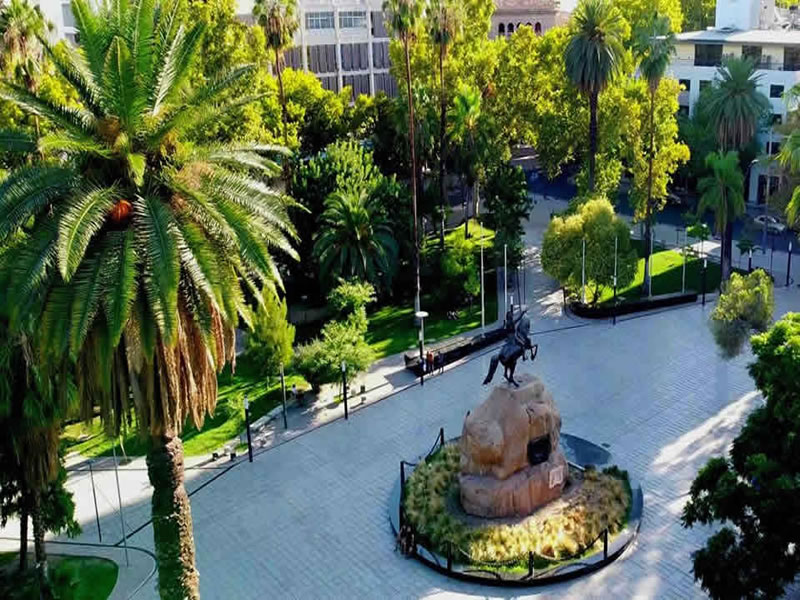 Plaza San Martín, Capital. Mendoza, Argentina.