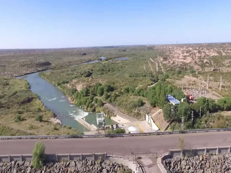 Dique El Carrizal, Rivadavia. Mendoza, Argentina.