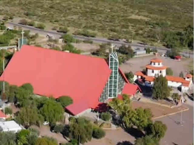 Foto: Facundo Immerso, @MendozadesdeelAire Santuario El Challado Las Heras Mendoza Argentina