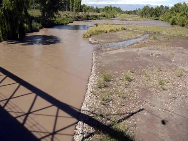 Río Tunuyán San Carlos Mendoza Argentina