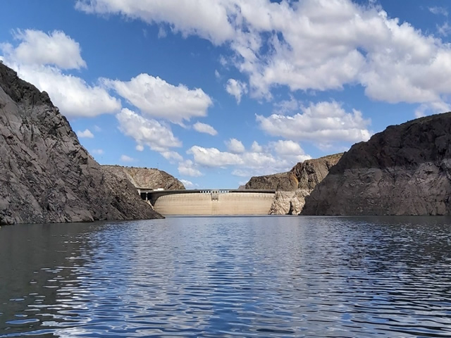 Foto: Departamento General de Irrigación Río Diamante y Embalse Agua del Toro San Rafael Mendoza Argentina